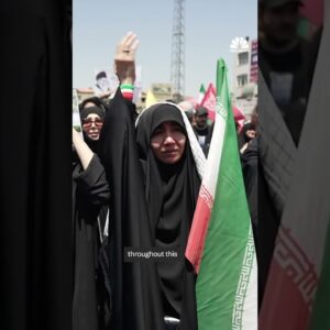 Crowds gather for Iran's late supreme leader and chant 'death to America'