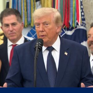 Trump says he asked FIFA to review US World Cup star Folarin Balogun's red card ban