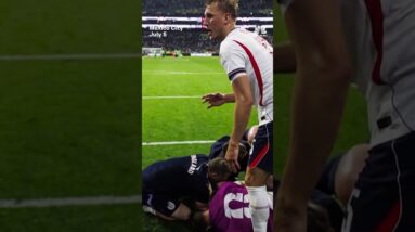 England soccer star out of World Cup after freak injury