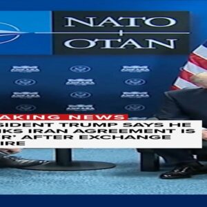 President Trump says he thinks Iran agreement is 'over' after exchange of fire