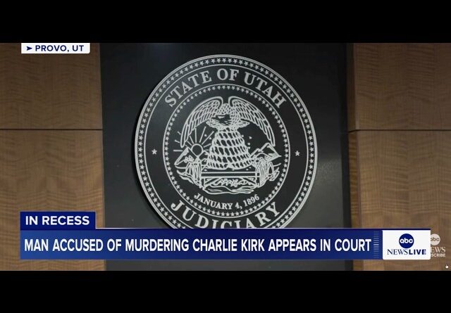 Man accused of murdering Charlie Kirk appears in court for preliminary hearing: LIVE