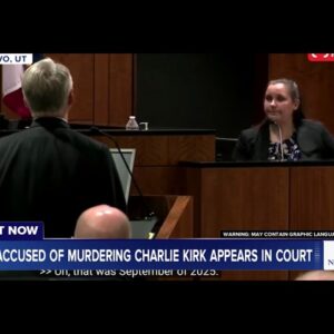 Man accused of murdering Charlie Kirk appears in court for preliminary hearing: LIVE