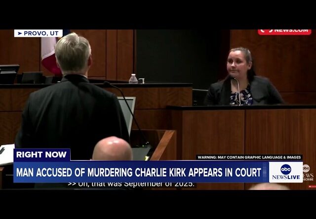 Man accused of murdering Charlie Kirk appears in court for preliminary hearing: LIVE