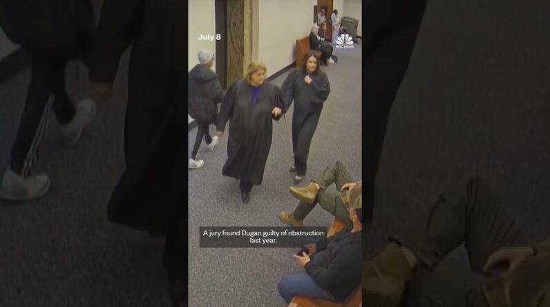Former judge spared prison time for obstructing ICE arrest