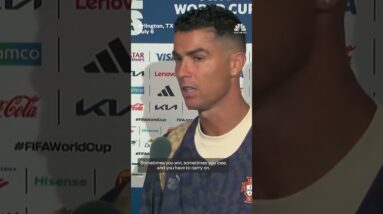 Portugal striker Cristiano Ronaldo said the 2026 #FIFAWorldCup will be his last one