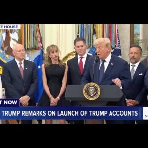 President Trump rings opening bell at New York Stock Exchange from the Oval Office: LIVE