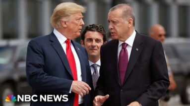 LIVE: Trump and Erdogan hold a bilateral meeting  | NBC News