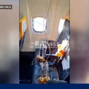 Man nearly sucked out of window on Ryanair flight
