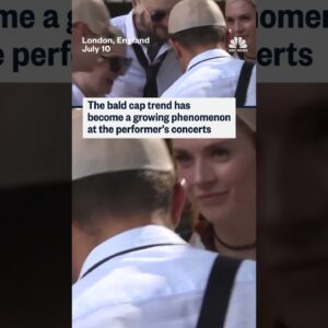 Fans at a Pitbull concert in London set the record for largest gathering of people with bald caps