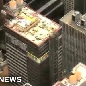 New York City officials 'confident' high-rise building is stable