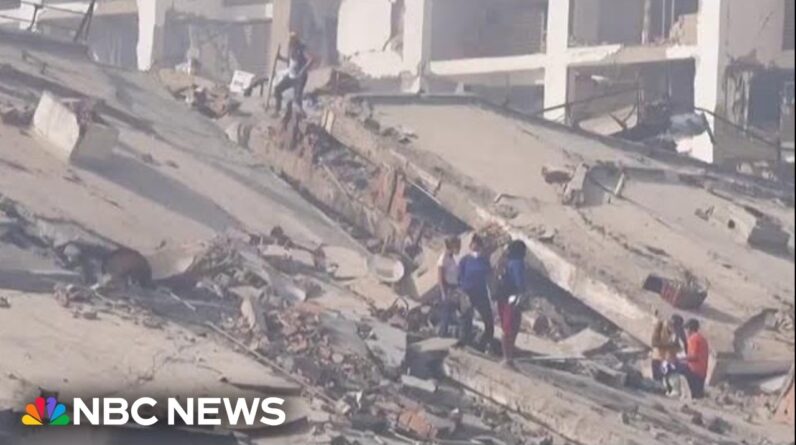 Venezuelans worry they won't recover remains of loved ones still under rubble after earthquakes