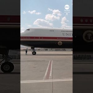 President Trump to fly back from NATO on old Air Force One