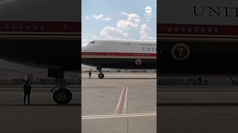 President Trump to fly back from NATO on old Air Force One
