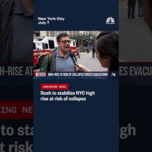 Rush to stabilize NYC high rise at risk of collapse