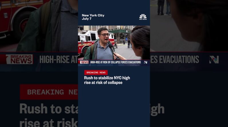 Rush to stabilize NYC high rise at risk of collapse