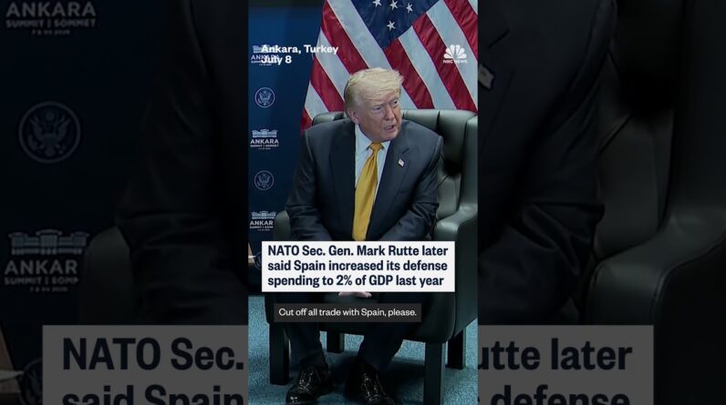 Trump calls to 'cut off all trade with Spain'