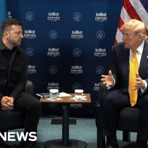 Trump holds bilateral meeting with Zelenskyy at NATO summit